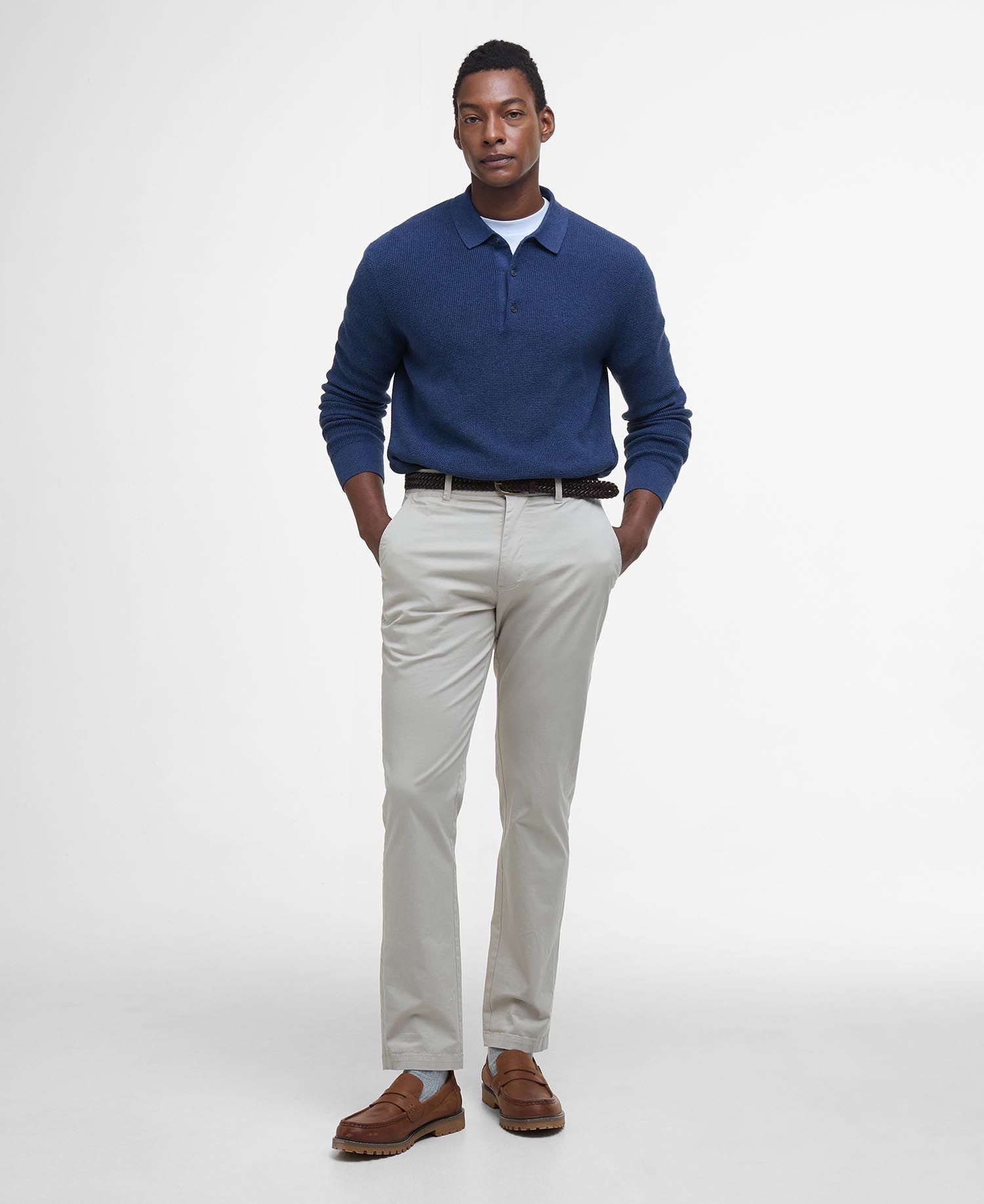 Barbour Lightweight Stretch Tailored Chino - Pantaloni - Uomo | Hardloop