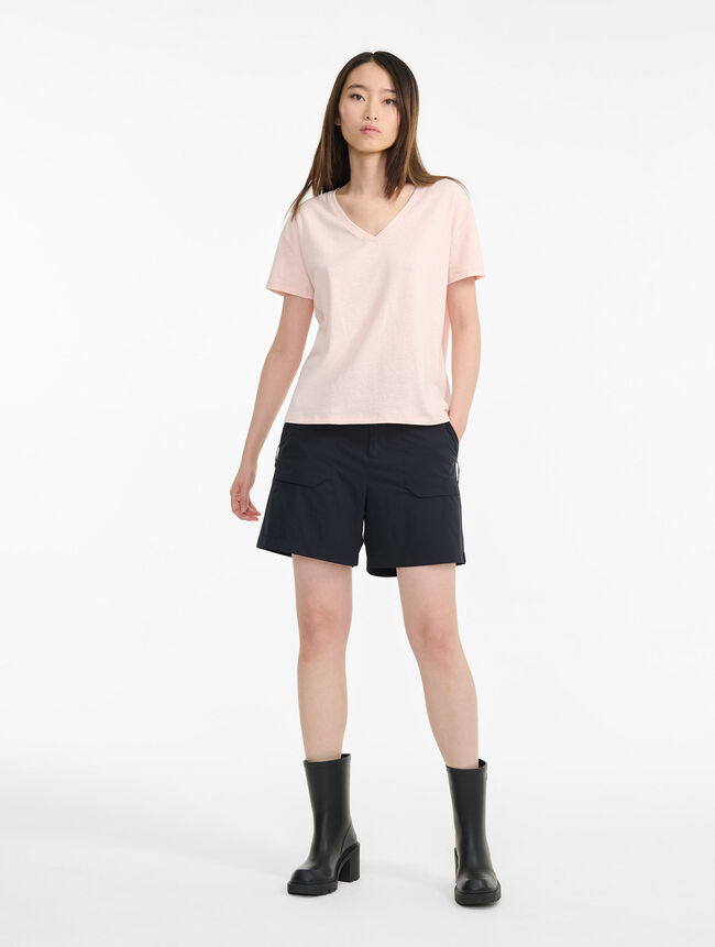 Aigle T-Shirt Lin Col V - T-shirt - Women's | Hardloop