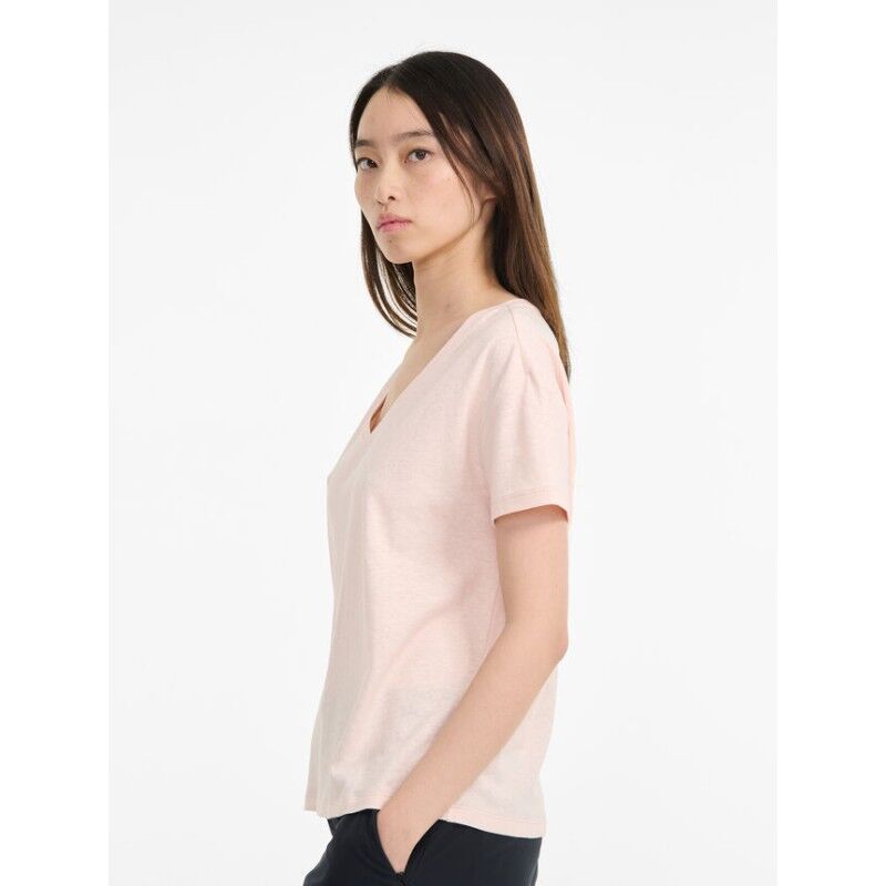Aigle T-Shirt Lin Col V - T-shirt - Women's | Hardloop