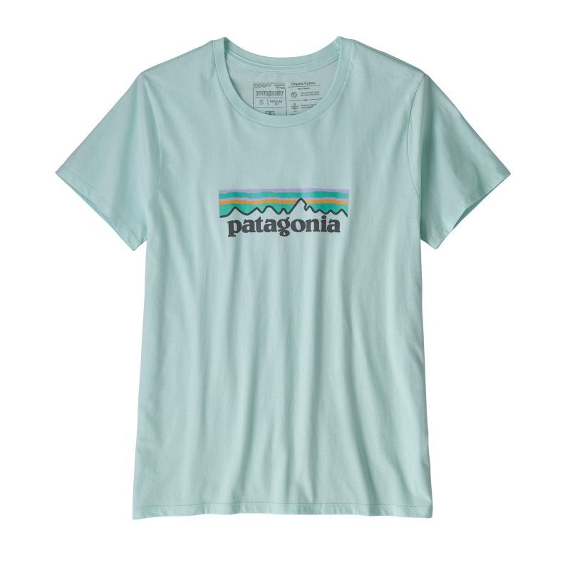 Patagonia Pastel P-6 Logo Organic Crew T-Shirt - T-shirt mulher | Hardloop