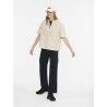 Aigle Blouse Rayée Manches Courtes - Hemd - Damen | Hardloop