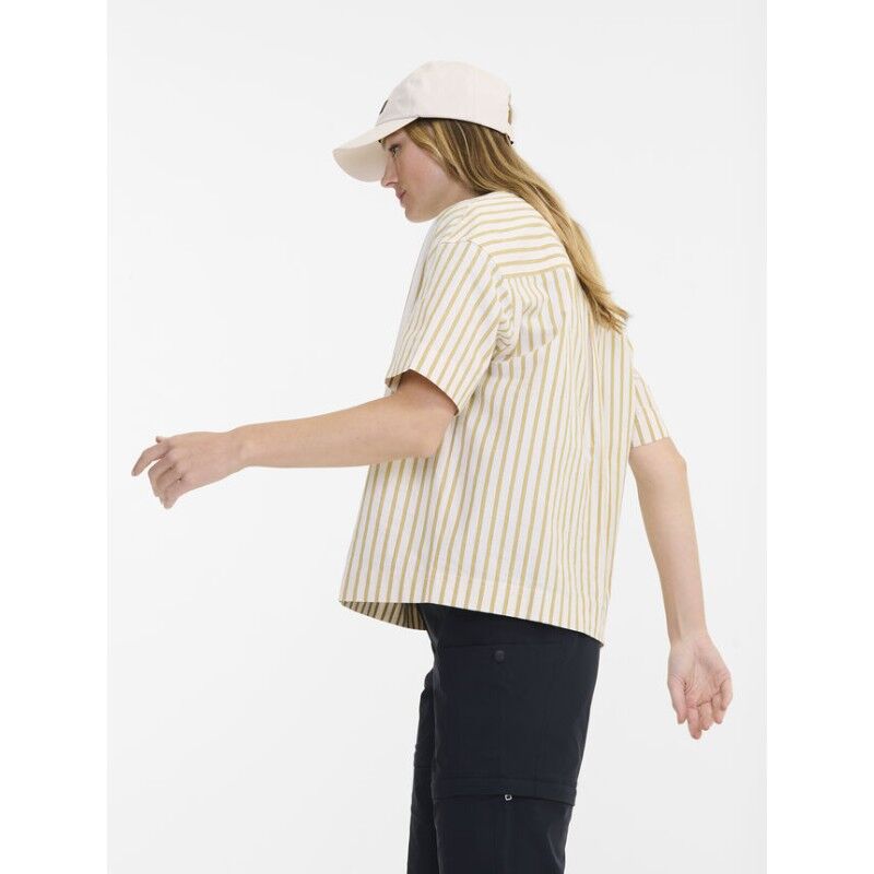 Aigle Blouse Rayée Manches Courtes - Skjorte - Damer | Hardloop