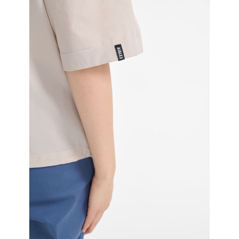 Aigle Chemise Manches Courtes Techniue DFT UV-C - Overhemd - Dames | Hardloop