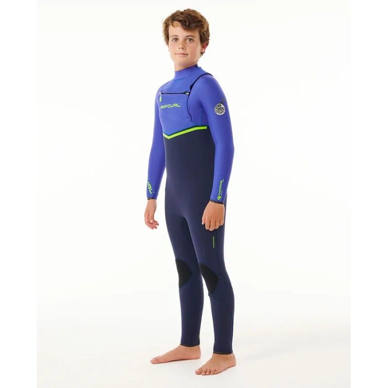 Rip Curl Junior Flashbomb 3/2 mm Chest Zip Wetsuit - Surfing Kombinezony dziecięcy | Hardloop