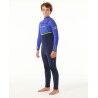 Rip Curl Junior Flashbomb 3/2 mm Chest Zip Wetsuit - Traje de neopreno de surf - Niños | Hardloop
