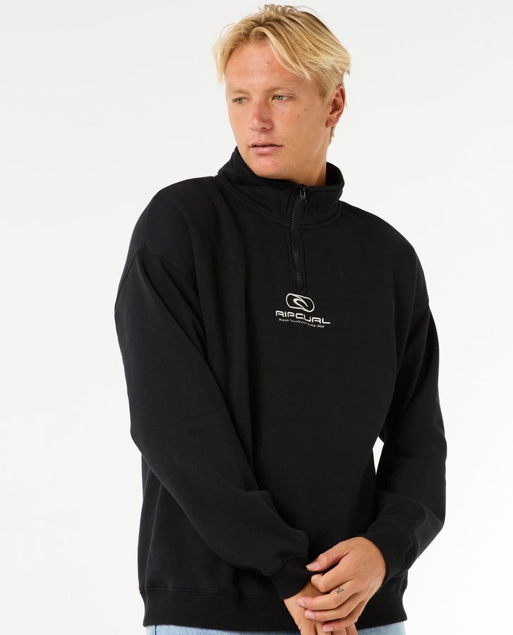 Rip Curl Pill Icon Half Zip - Felpa - Uomo | Hardloop