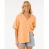 Rip Curl Cala Vadella Textured - Camicia - Donna | Hardloop