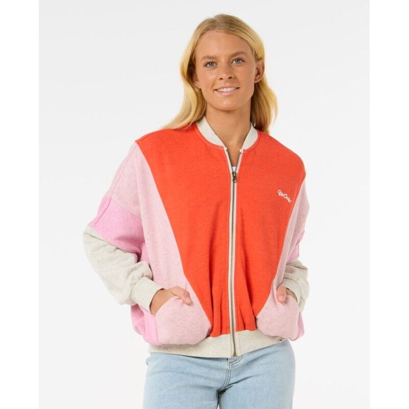 Rip Curl Colour Block Zip - Bluza damska | Hardloop