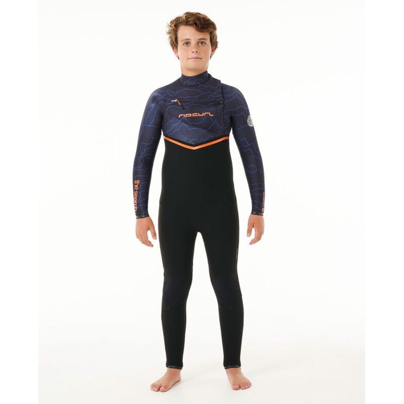 Junior Flashbomb 3/2 mm Chest Zip Wetsuit - Våtdräkt för surfing - Børn