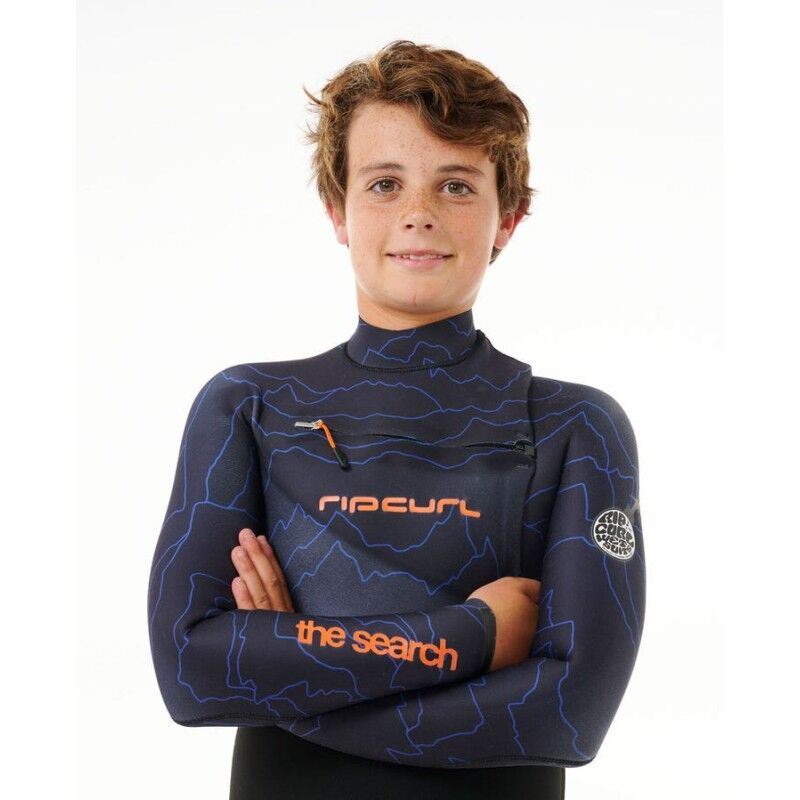 Junior Flashbomb 4/3 mm Chest Zip Wetsuit - Surf wetsuit - Kinderen