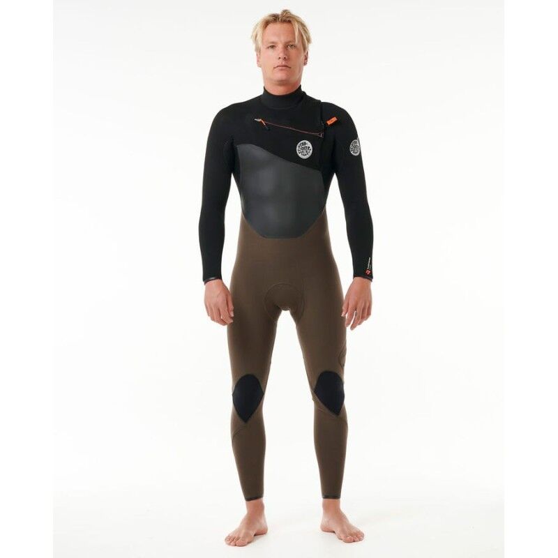 Flashbomb 4/3 mm Chest Zip Wetsuit - Fato surf homem