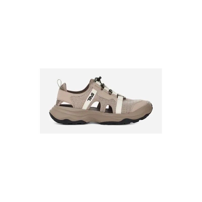 OutPro Sandali Da Trekking Donna, Piatti E Traspiranti, Suola EVA, Cinghie Regolabili Con Velcro, Per Estate E Outdoor