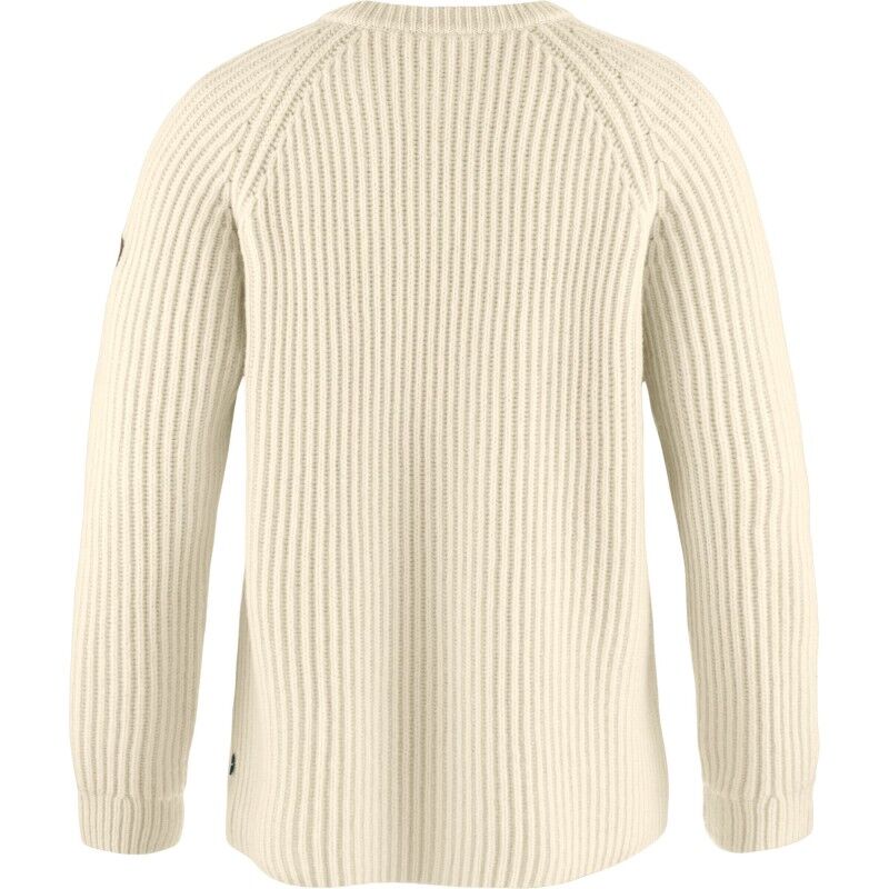 Fjällräven Övik Rib Sweater - Sweter z wełny Merino® damski | Hardloop
