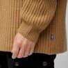 Fjällräven Övik Rib Sweater - Sweter z wełny Merino® damski | Hardloop