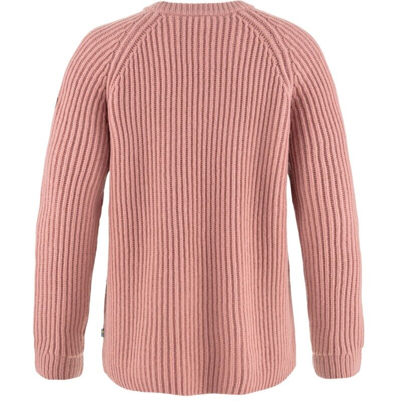 Fjällräven Övik Rib Sweater - Suéter de lã merino mulher | Hardloop