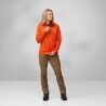 Fjällräven Abisko Grid Fleece Hoodie - Giacca in pile - Donna | Hardloop