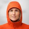 Fjällräven Abisko Grid Fleece Hoodie - Giacca in pile - Donna | Hardloop