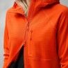 Fjällräven Abisko Grid Fleece Hoodie - Giacca in pile - Donna | Hardloop