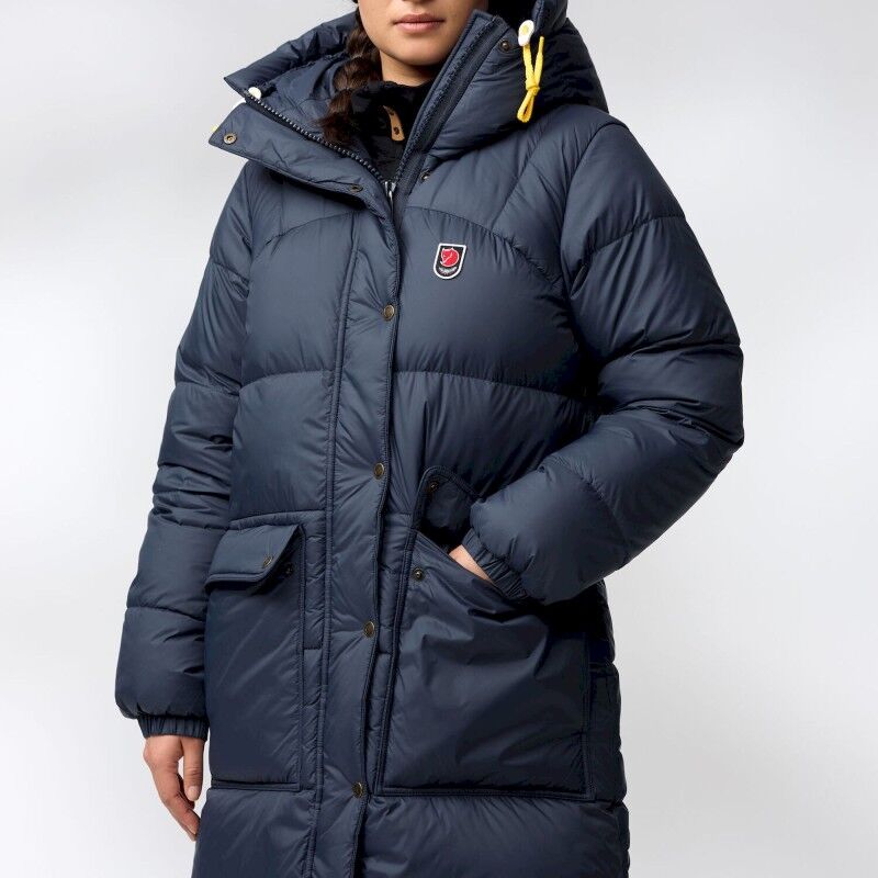 Fjällräven Expedition Long Down Parka - Doudoune femme | Hardloop