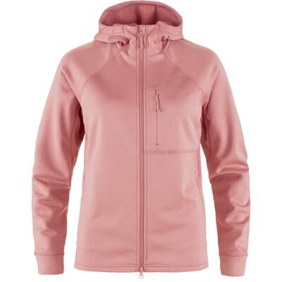 Abisko Grid Fleece Hoodie - Polaire femme