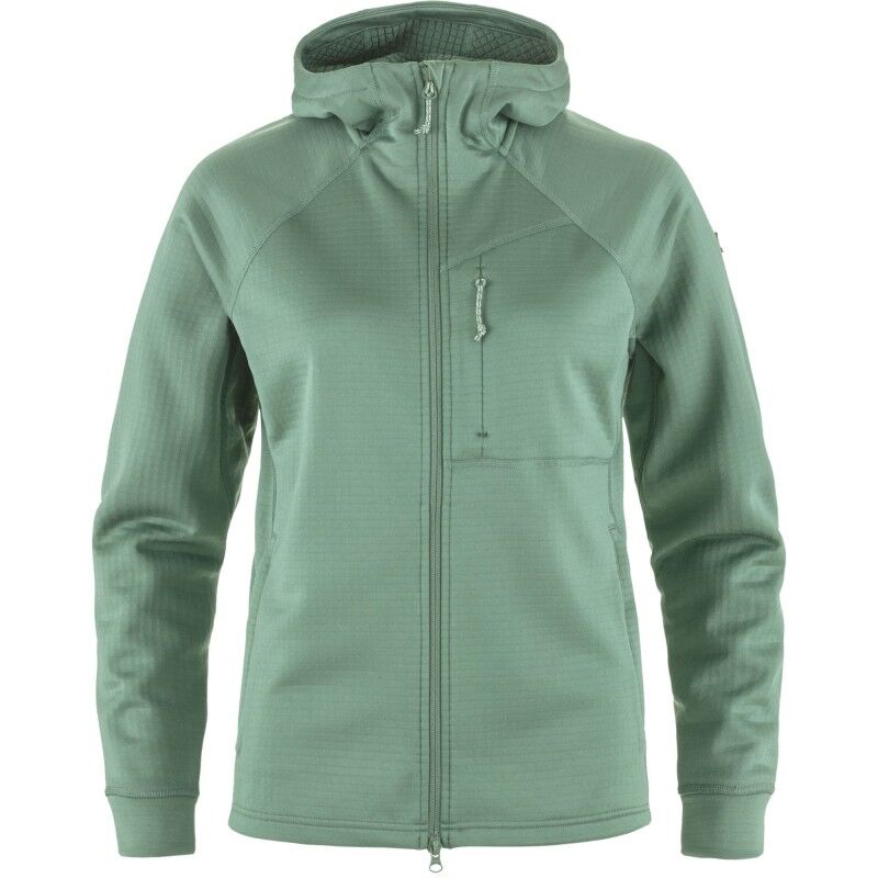 Abisko Grid Fleece Hoodie - Fleecevest - Dames