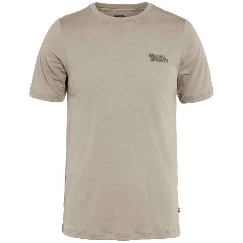 Abisko Wool Logo SS - Merinoshirt - Heren