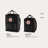 Fjällräven Kånken No. 2 Black Mini - Urban rugzak | Hardloop