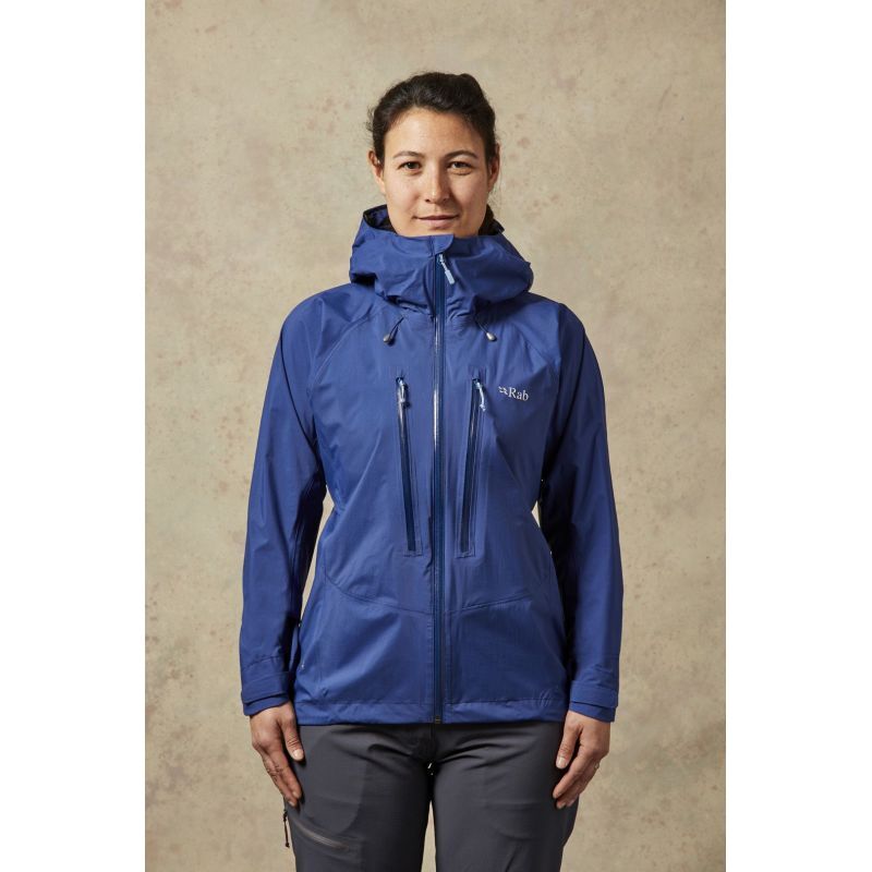 Rab Downpour Alpine Jacket - Veste imperméable femme | Hardloop
