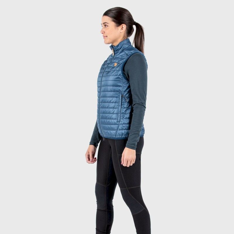 Fjällräven Abisko Padded Vest - Donsjack - Dames | Hardloop