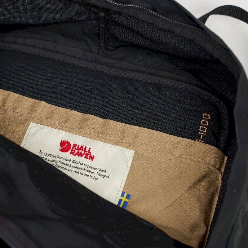 Fjällräven Kånken No. 2 Black - Sac à dos urbain | Hardloop