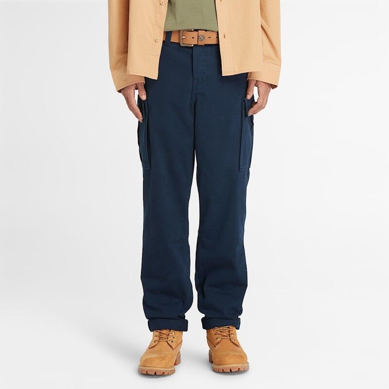 Timberland Brookline Twill Cargo - Pantaloni - Uomo | Hardloop