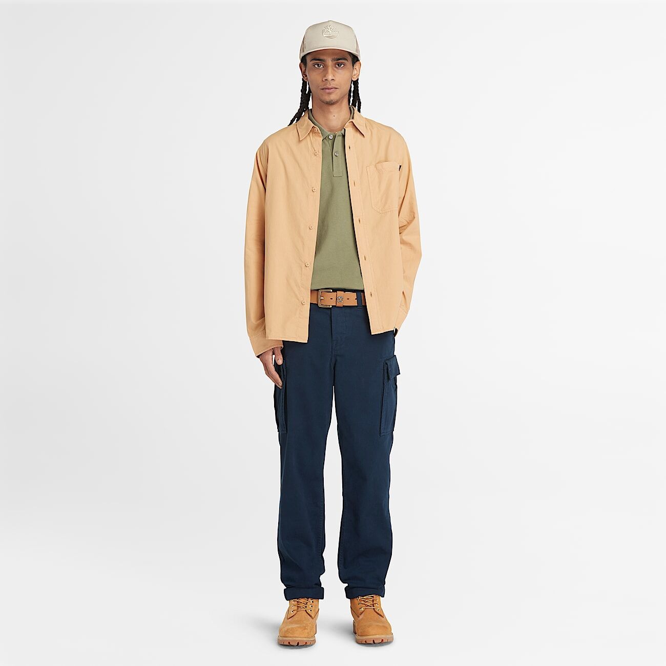 Timberland Brookline Twill Cargo - Pantaloni - Uomo | Hardloop