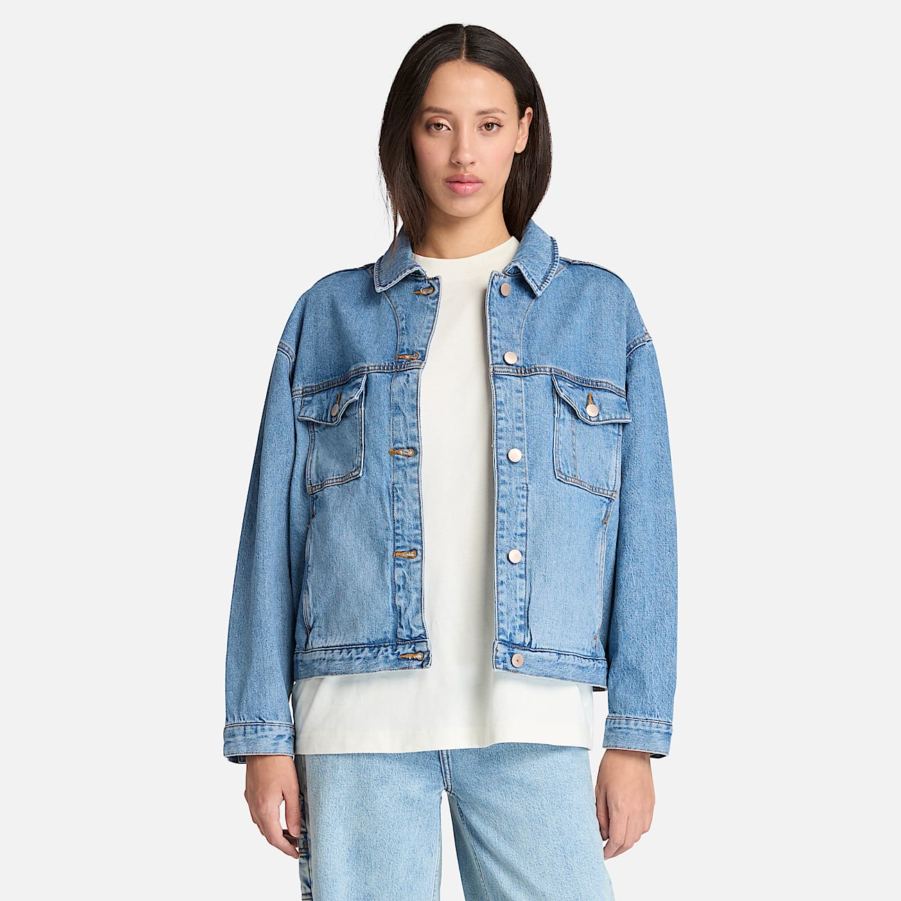 Timberland Archive Denim Jacket - Kurtka damska | Hardloop