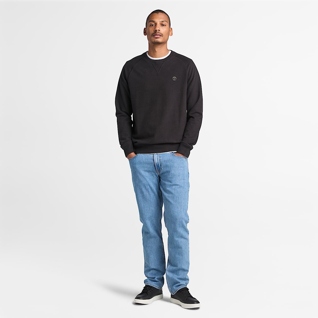 Timberland Exeter River Loopback Crew Neck - Felpa - Uomo | Hardloop