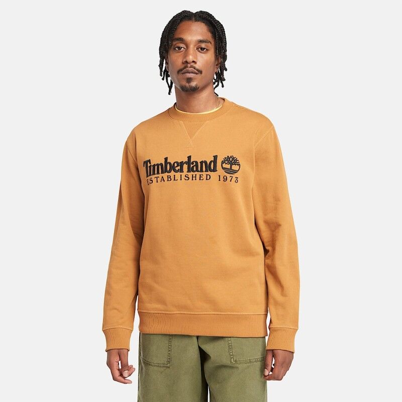 Timberland Established 1973 Embroidered Crew Neck - Jumper - Men's | Hardloop