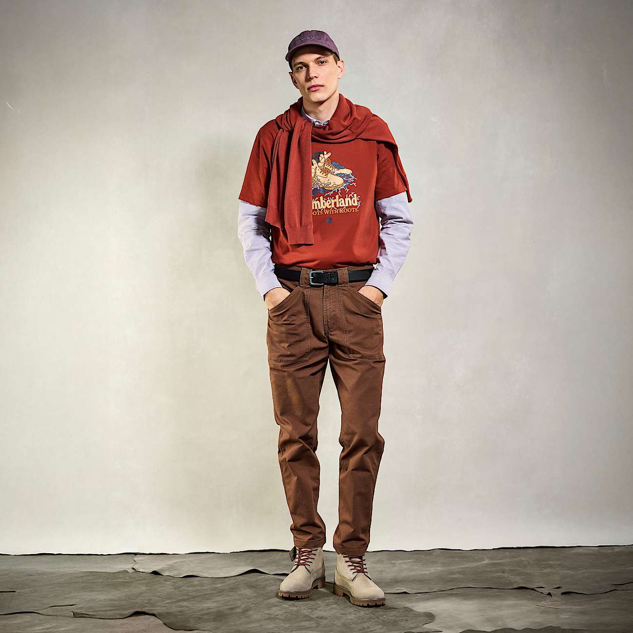 Timberland Goffstown Fatigue Washed Canvas Pant - Trousers - Men's | Hardloop