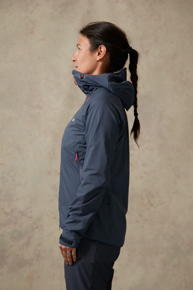 Rab Vapour-rise Alpine Jacket - Kurtka softshelle damska | Hardloop