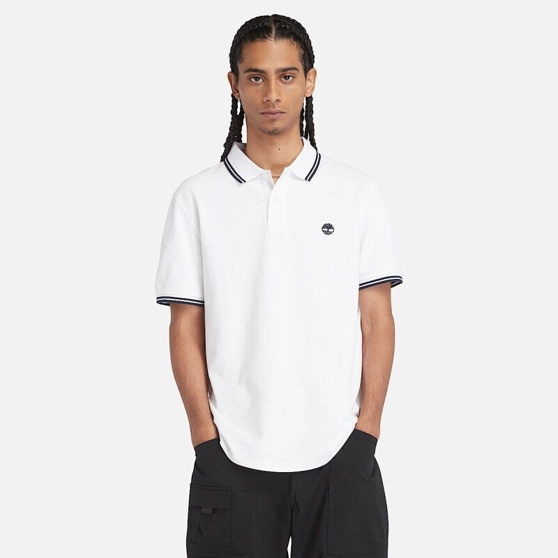 Timberland Millers River Tipped Pique Polo - Maglia polo - Uomo | Hardloop