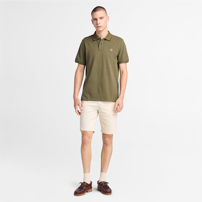 Timberland Millers River Short Sleeve - Kragtröja - Herr | Hardloop