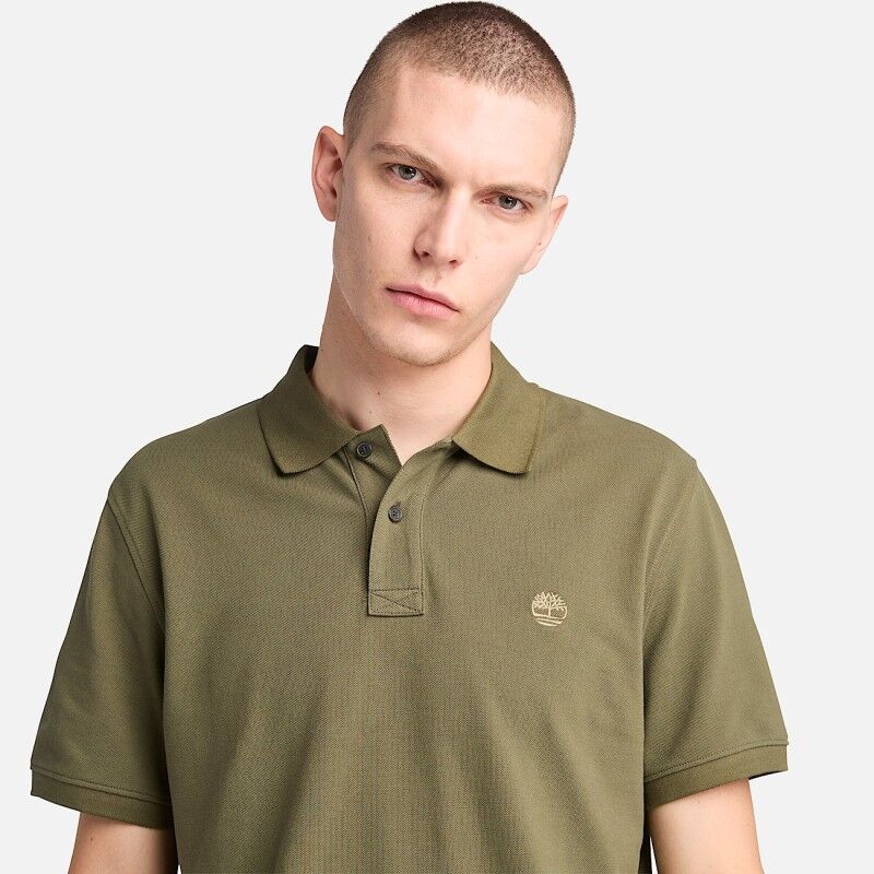 Timberland Millers River Short Sleeve - Kragtröja - Herr | Hardloop