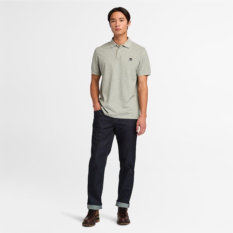 Timberland Millers River Short Sleeve - Pikeepaita - Miehet | Hardloop