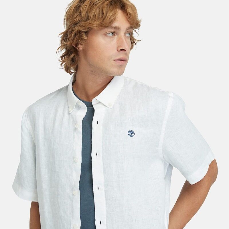 Timberland Mill Brook Linen Shirt - Camisa - Hombre | Hardloop