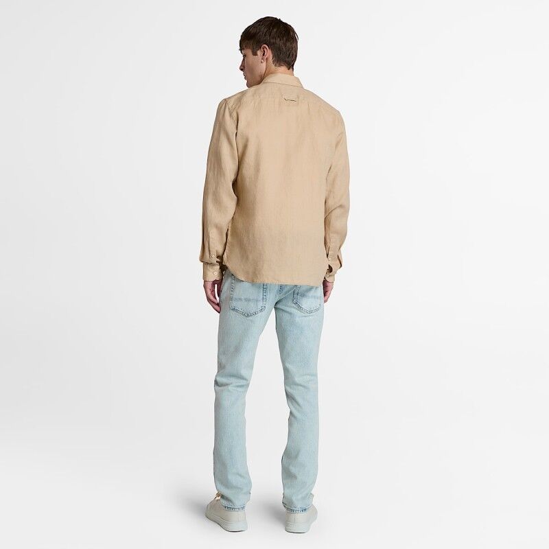 Timberland Mill Brook Linen Shirt LS - Koszula meski | Hardloop