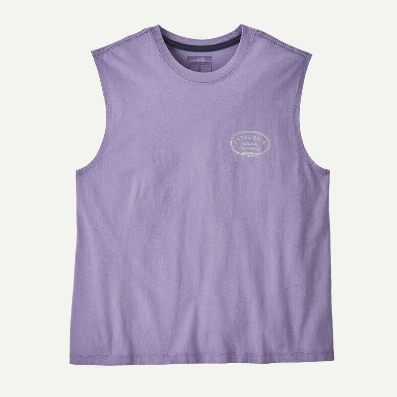 Patagonia Women's Clean Climb Roots Boxy Organic Tank - Camiseta sin mangas - Mujer | Hardloop