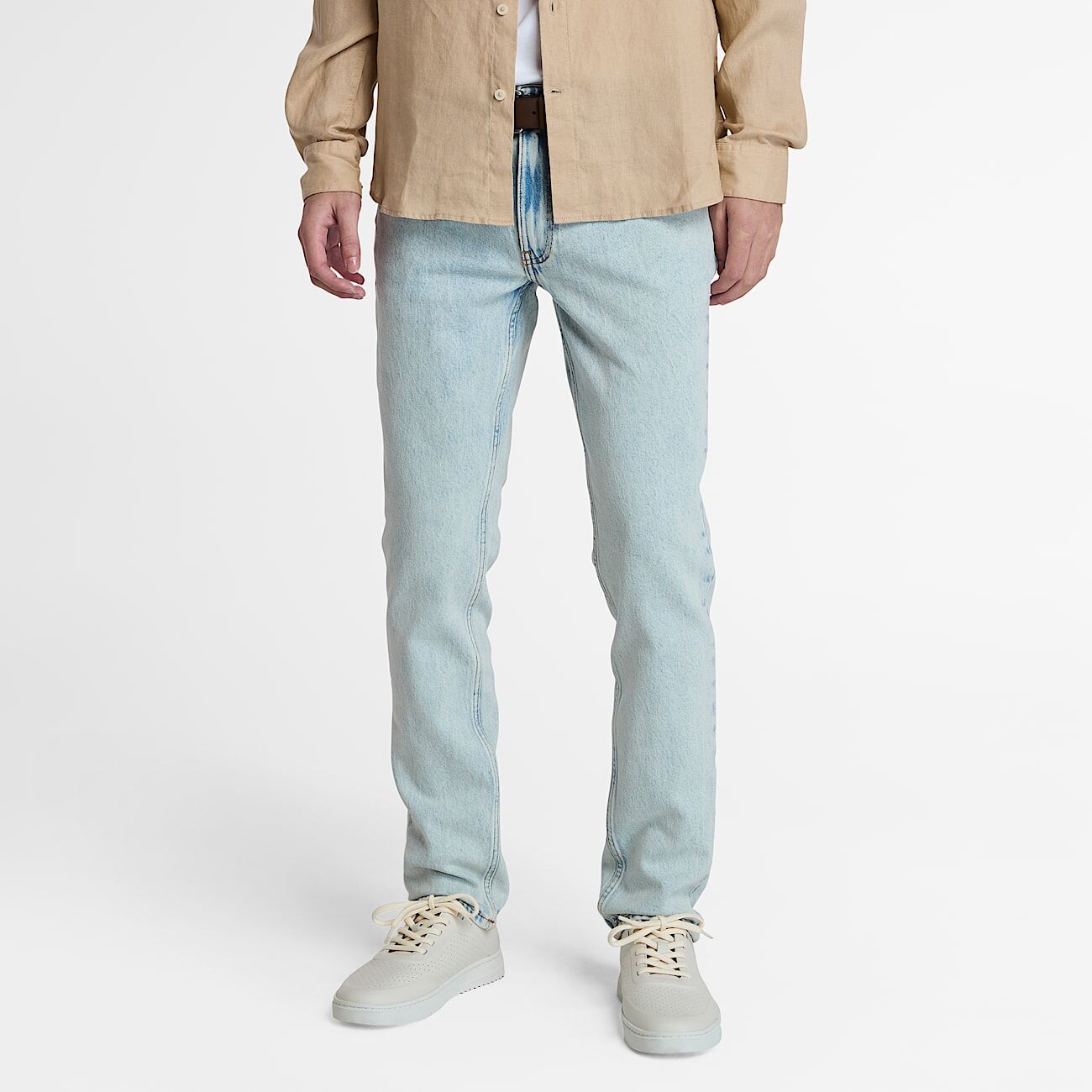 Timberland Sandown Denim Slim - Spodnie męskie | Hardloop