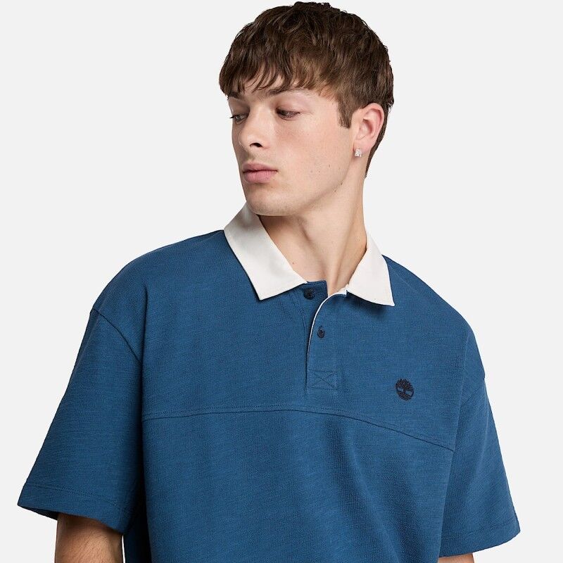 Timberland Textured Polo - Polo-Shirt - Herren | Hardloop