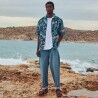 Timberland Seersucker Grphic Resort - Camicia - Uomo | Hardloop