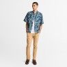 Timberland Seersucker Grphic Resort - Camicia - Uomo | Hardloop