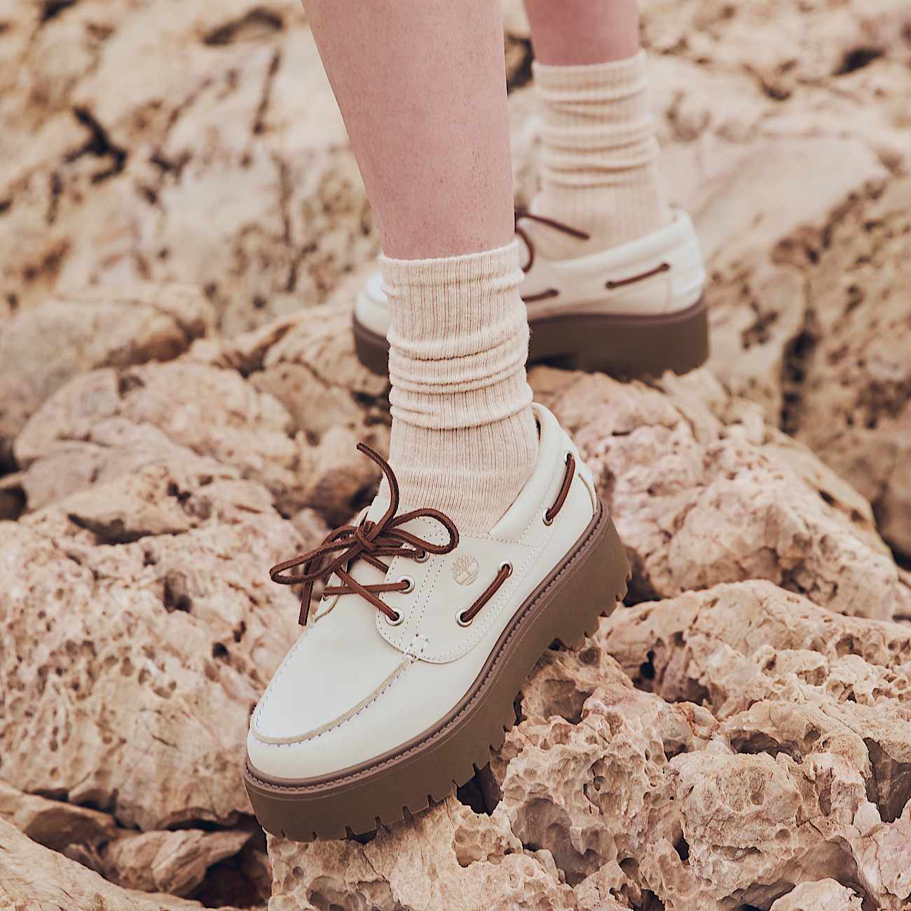 Timberland Stone Street Boat Shoe - Chaussures bateau femme | Hardloop