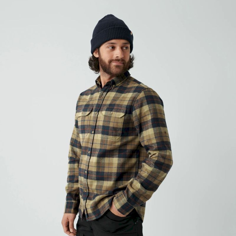 Fjällräven - Singi Heavy Flannel Shirt - Camicia - Uomo